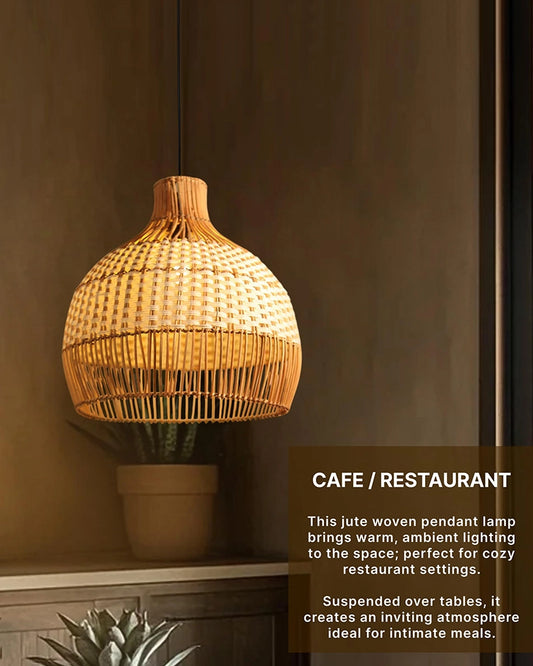Rattan Hanging Lamps For Living Room and Home Decoration