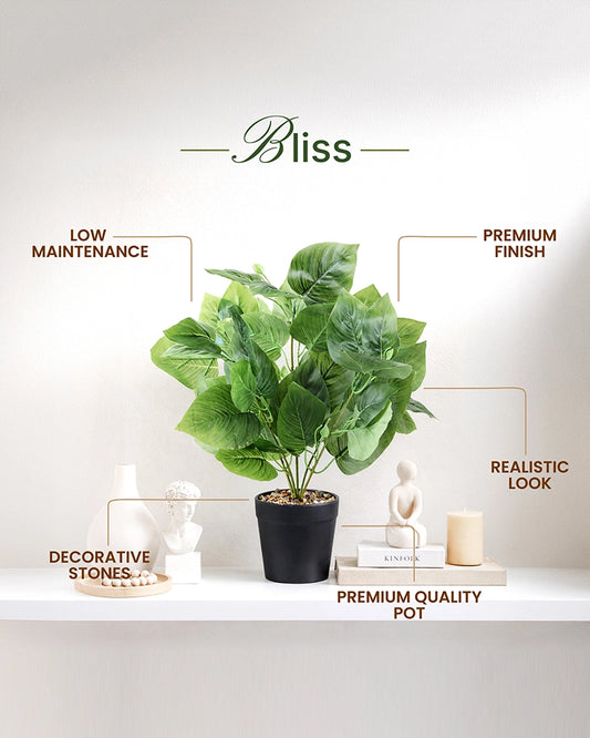 Artificial Plant with Pot Indoor Decorative Green Plant