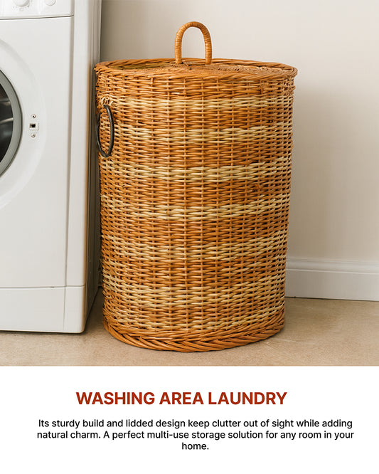 Laundry Basket For Clothes | Clothes Storage Baskets | Wicket Laundry Basket