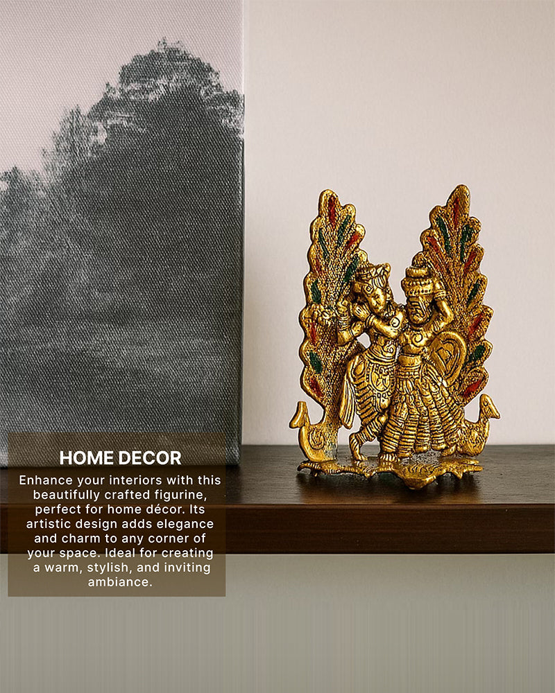 Radha Krishna Idol & Figurine for Home | God Idol for Pooja Room | Krishna Statue
