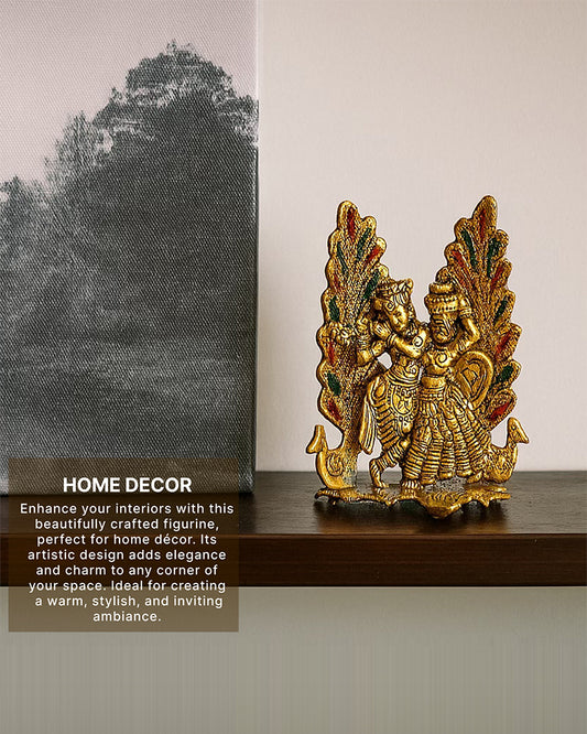 Radha Krishna Idol & Figurine for Home | God Idol for Pooja Room | Krishna Statue