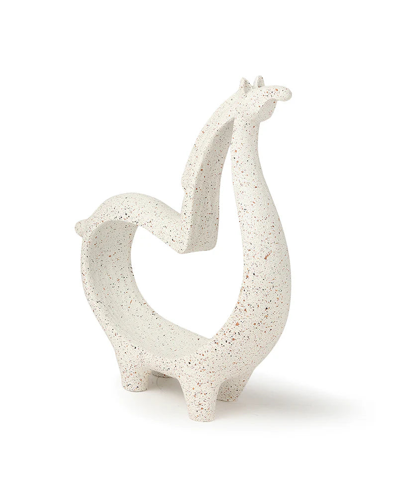 Polypropylene Decorative Animal Figurine for Tabletop and Gift Items