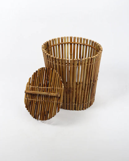Rattan Organiser Basket for Kids Room, Toy Storage and Laundry Clothes