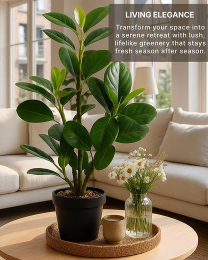 Fake Plant with Pot for Home Decor, Tabletop Decoration, and Room Aesthetics