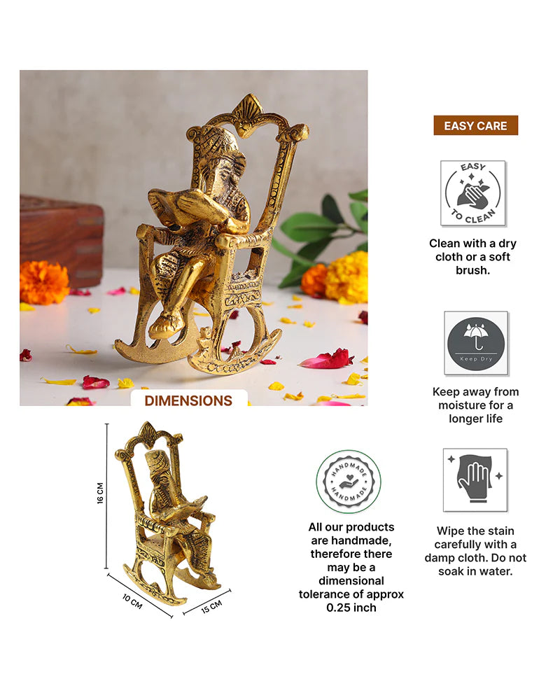 Lord Ganesha Statue, God Idol for Home Decor and Pooja Room