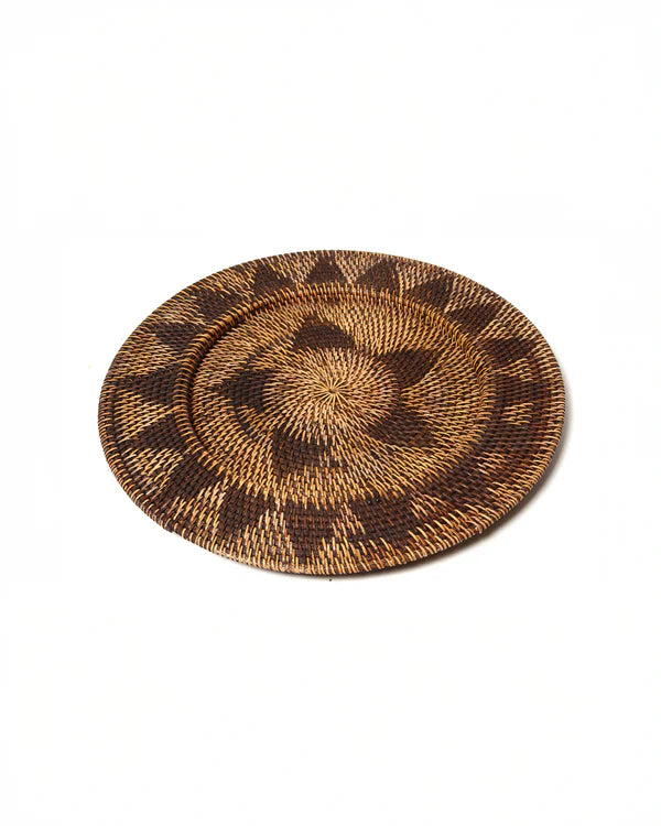 Rattan Wall Accent for Natural Home Styling
