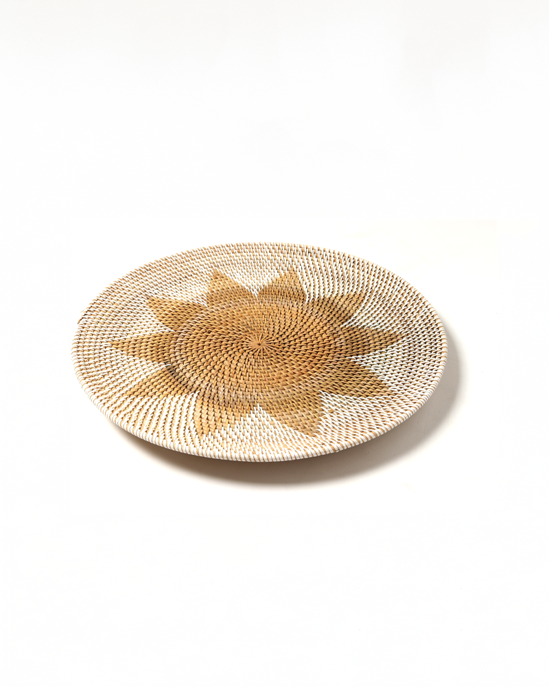 Rustic Rattan Wall Hanging for Home Decoration