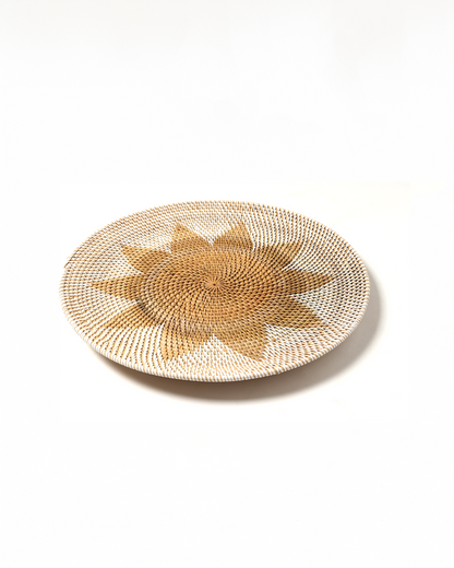 Rustic Rattan Wall Hanging for Home Decoration