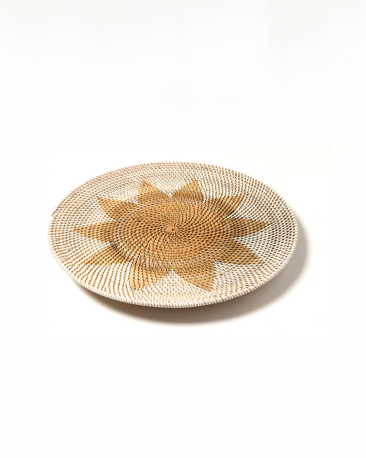 Rustic Rattan Wall Hanging for Home Decoration