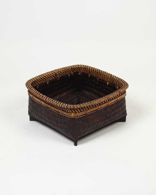 Rattan Woven Basket for Bedroom, Bathroom, Storage