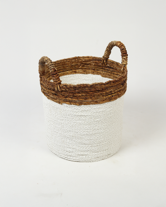 Rattan Basket for Laundry, Toys and Nursery Storage