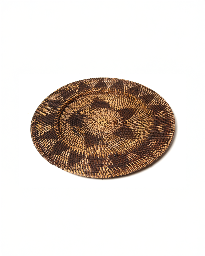 Rattan Wall Accent for Natural Home Styling