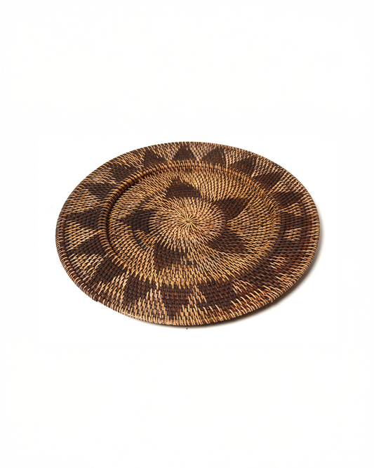 Rattan Wall Accent for Natural Home Styling