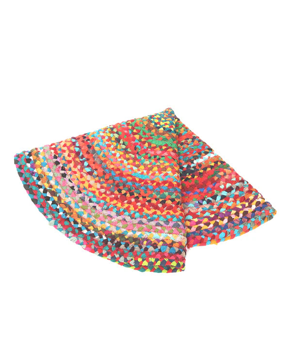 Tapis rond Chindi