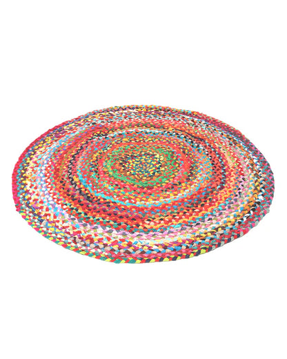 Tapis rond Chindi