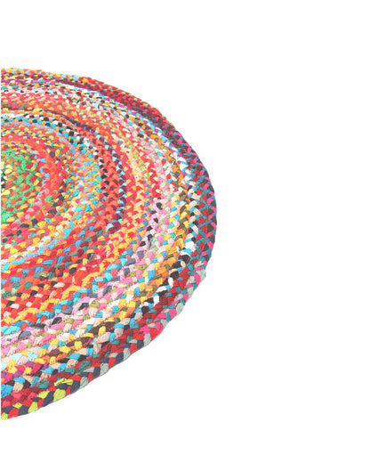 Tapis rond Chindi