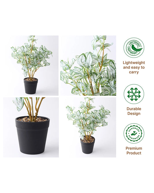 Artificial Green Plant Pot for Living Room and Office Decoration