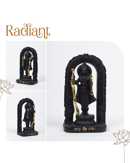 Ram Lala Polyresin Idol - Divine Showpiece for Pooja & Gifting