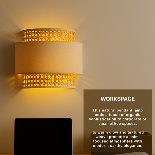 Wall Lamp | Bamboo Wall Lamp | Wall Mount Lights | Wall Lamps For Bedroom