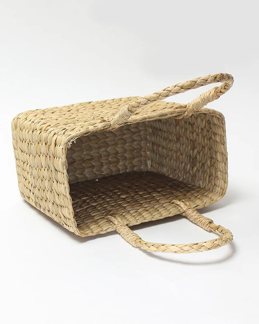 Handmade Jute Lunch Basket for Office & Travel