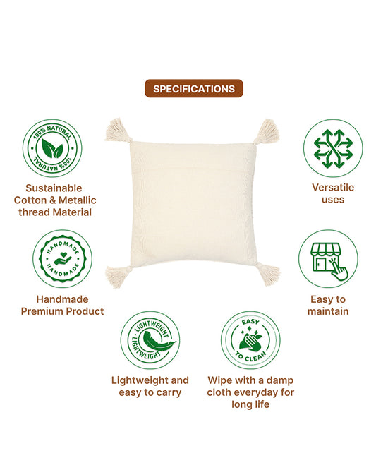 Premium Cushion Cover for Sofa and Living Room Home Decor