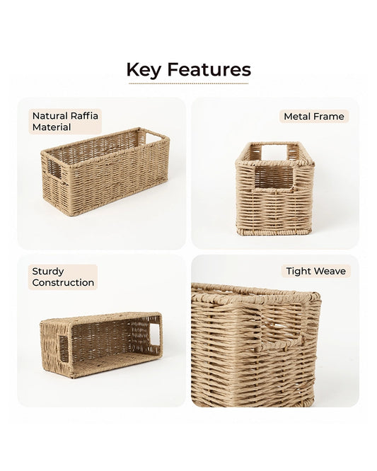 Storage Basket for Home, Wardrobe & Bathroom Storage