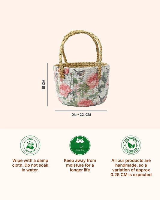 Seagrass Basket for Gift Hampers, Small Gift Bags, and Home Décor