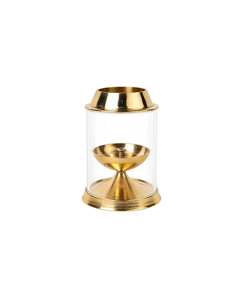 Brass Akhand Jyot Diya for Pooja Room, Mandir & Home Decoration