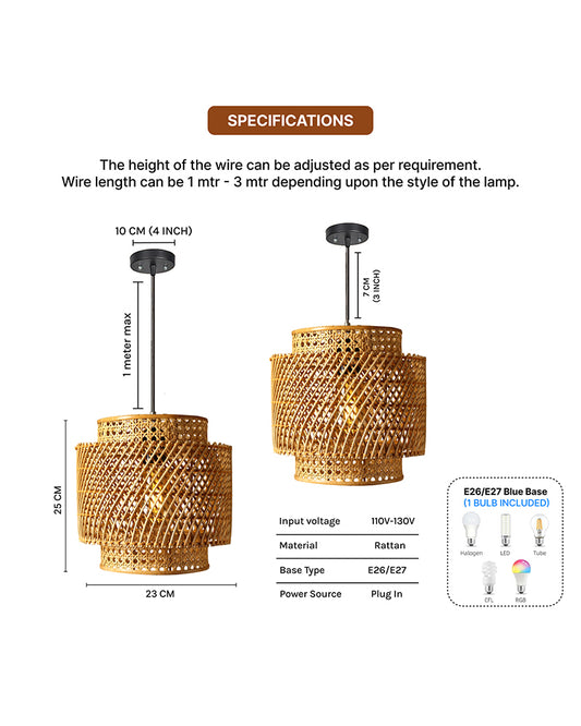 Modern Hanging Light for Living Room and Bedroom Interior