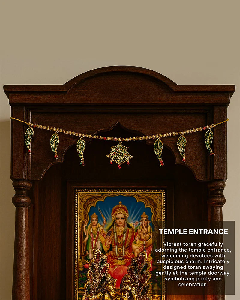 Door Toran Bandhanwar for Entrance, Decorative Door Hanging for Diwali and Navratri