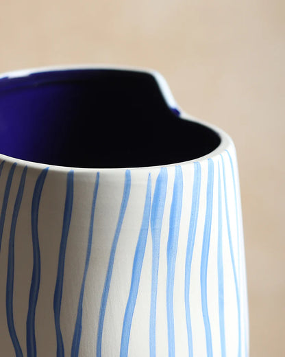 Matte White Ceramic Vase for Calm Interior Vibes
