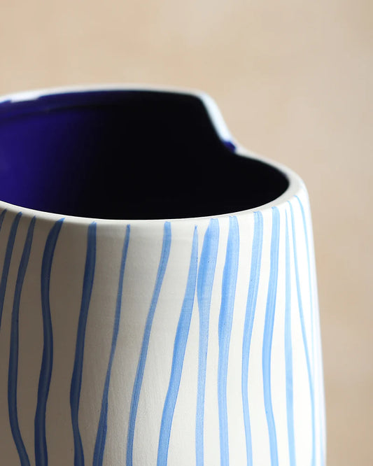 Matte White Ceramic Vase for Calm Interior Vibes
