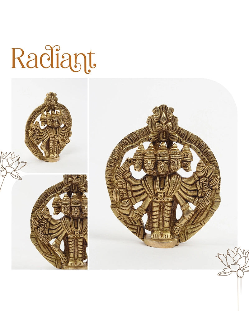 Panchmukhi Hanuman Ji Idol for Divine Protection, Pooja Items & Gifting
