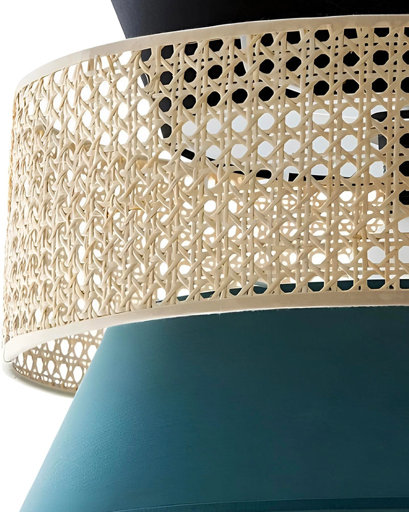 Artistic Rattan Pendant Lamp for Living Space and Dining Area