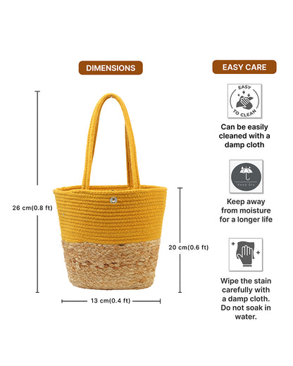 Jute Handbag for Women for Daily Shopping and Style
