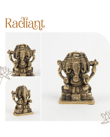 Lord Ganesha Idol for Ganesh Chaturthi, New Business Opening & Festive Home Decoration