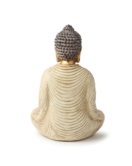 Polypropylene Buddha Statue and Showpiece for Home Decor and Gifts