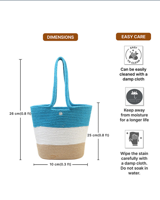 Jute Shopping Bag for Grocery, Market, and Daily Use