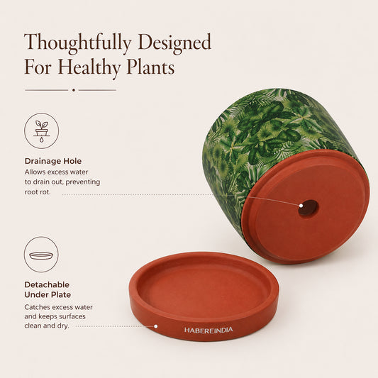 Handcrafted Flower Pot for Garden and Indoor Corners