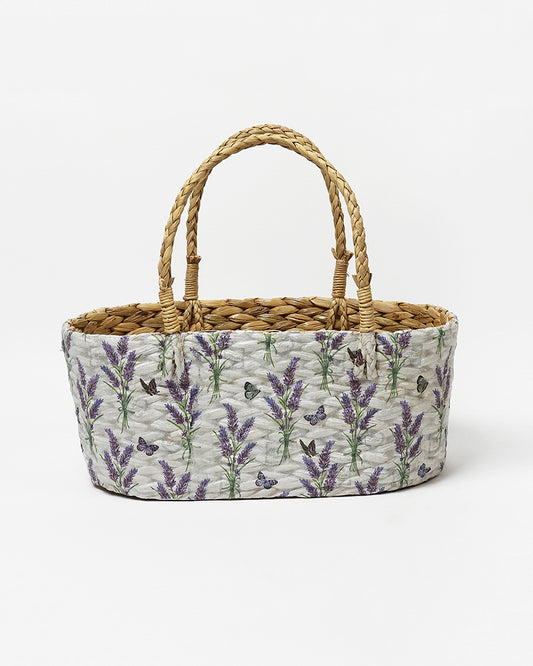 Panier à linge en jonc de mer