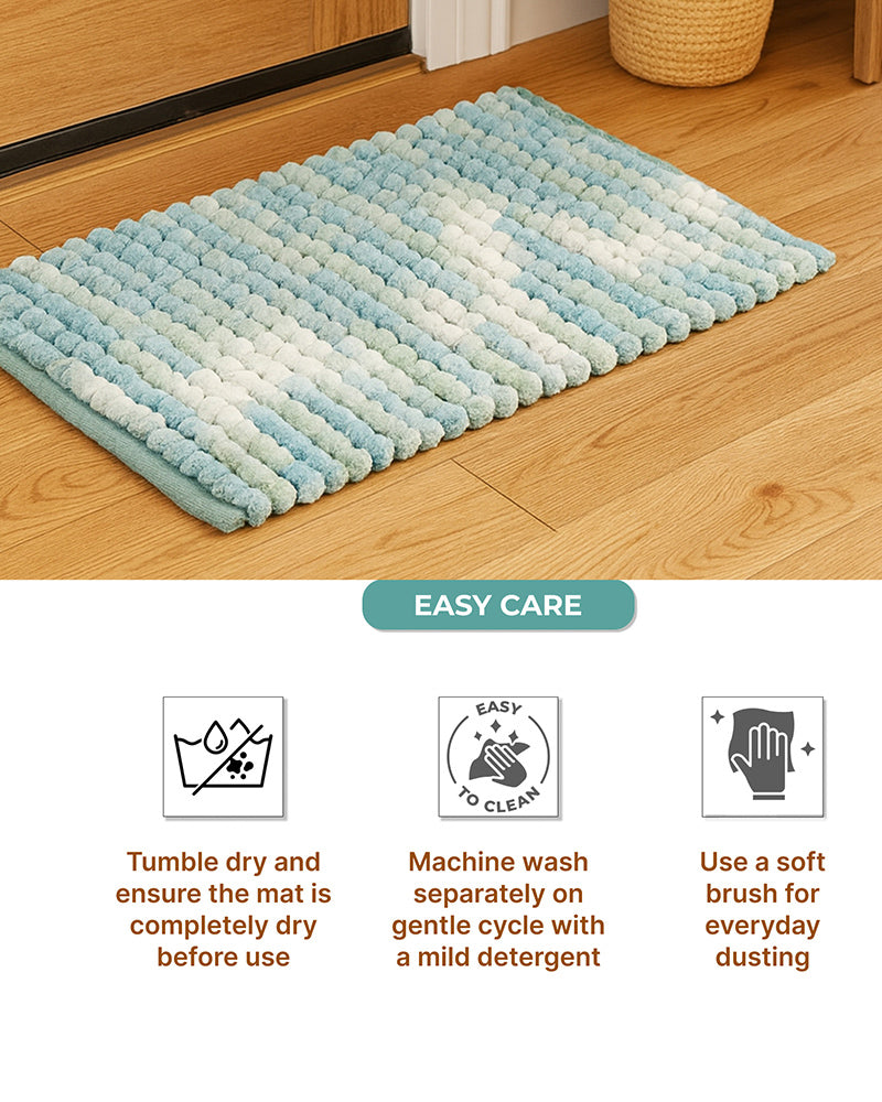 Cotton Bathmat for Bathroom Door Comfort and Everyday Safety