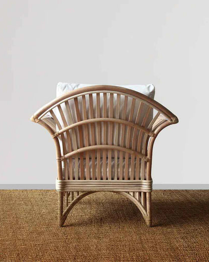 Natural Bamboo Lounge Chairs for Outdoor Relaxing Spaces