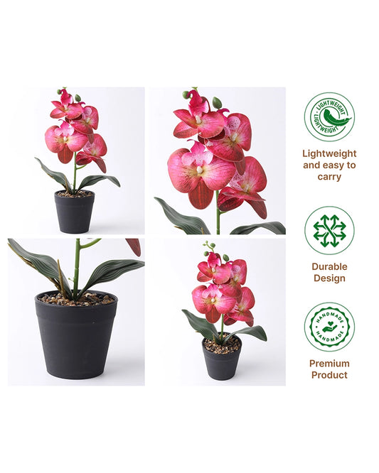 Decorative Artificial Flower Pot for Living Room Table Decoration