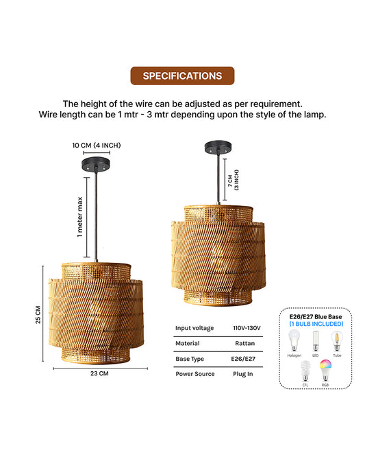 Elegant Ceiling Hanging Lamp for Living Room and Home Decoration