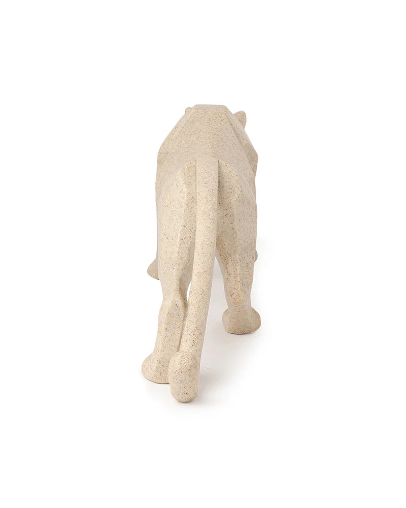 Polypropylene Leopard Figurine for Home Decor, Living Room, and Housewarming Gifts