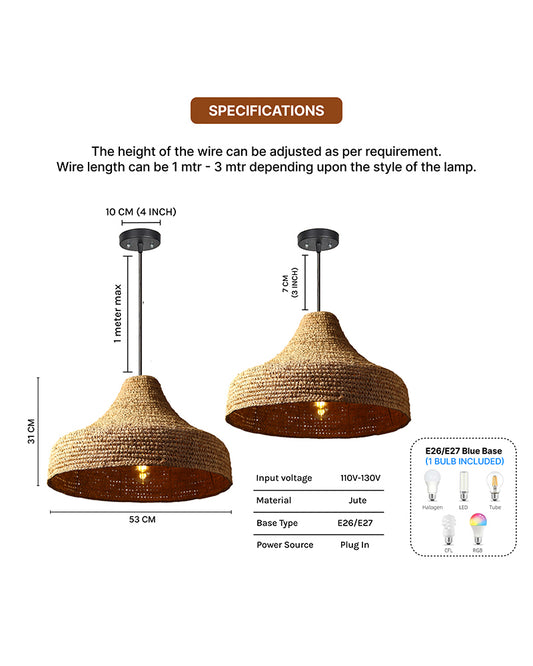 Pendant Light for Ceiling and Stylish Living Room Lighting