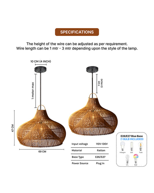 Chic Ceiling Light for Living Room and Minimalist Home Decor