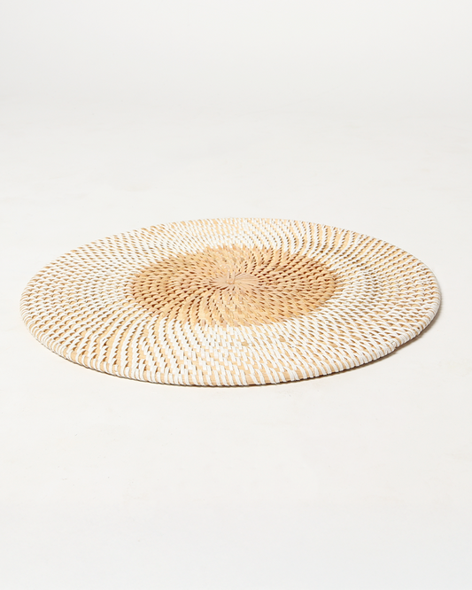 Handcrafted Rattan Placemat for Dining Table and Kitchen Decor