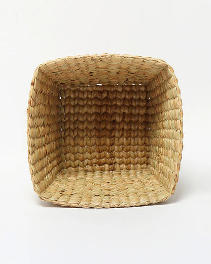 Eco-Friendly Seagrass Dustbin for Minimalist and Modern Home Decor