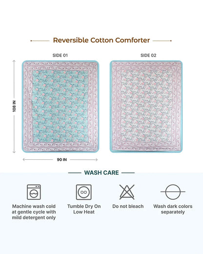 Soft and Fluffy Cotton Comforter for Comfortable Sleeping Experience